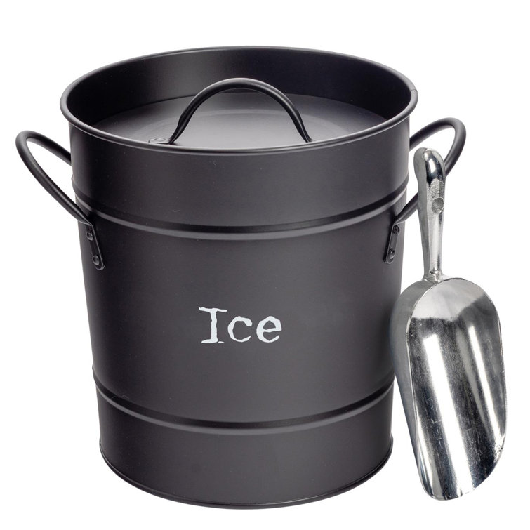 Harbour Housewares Industrial Ice Bucket with Scoop Wayfair.co.uk